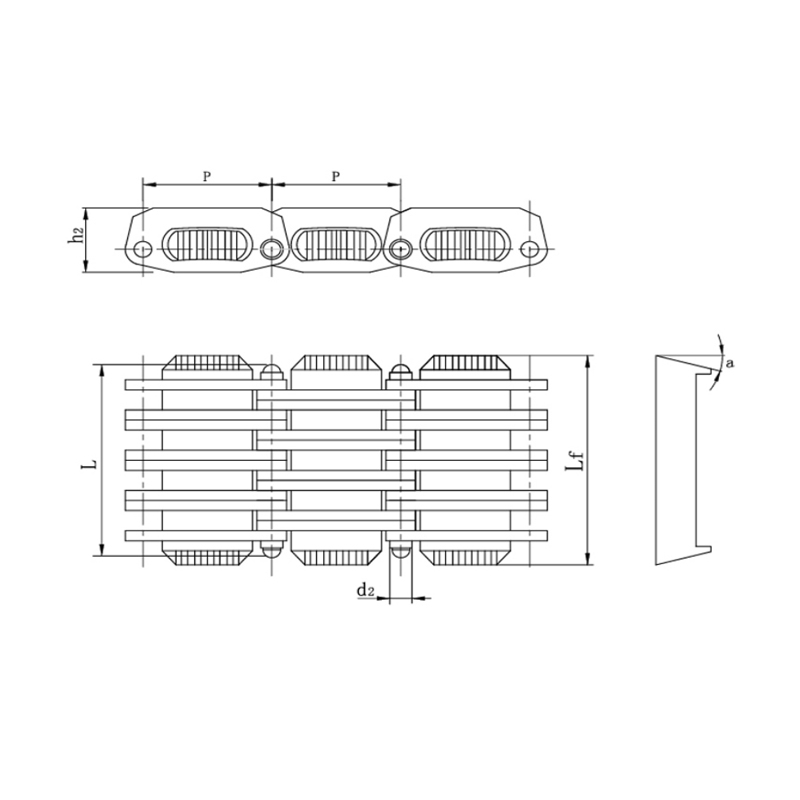 PIV rantaian kelajuan berubah-ubah tak terhingga dengan daun slaid