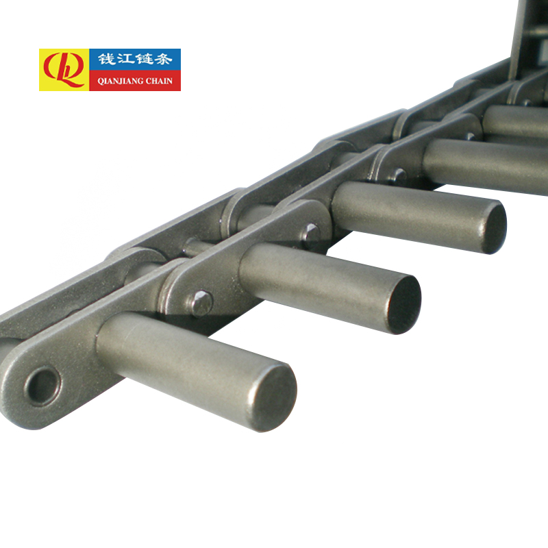 Rantai penghantar padang berganda dengan pin lanjutan